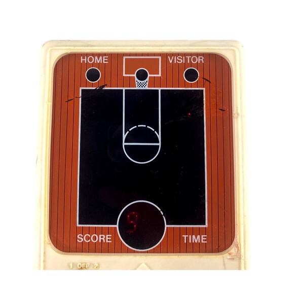 Vtg Conic Electronic Basketball Handheld Game Model 03044 Tested No Battery Door - Picture 2 of 7